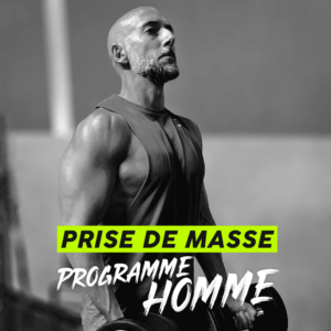 Programme coaching FitZone prise de masse homme