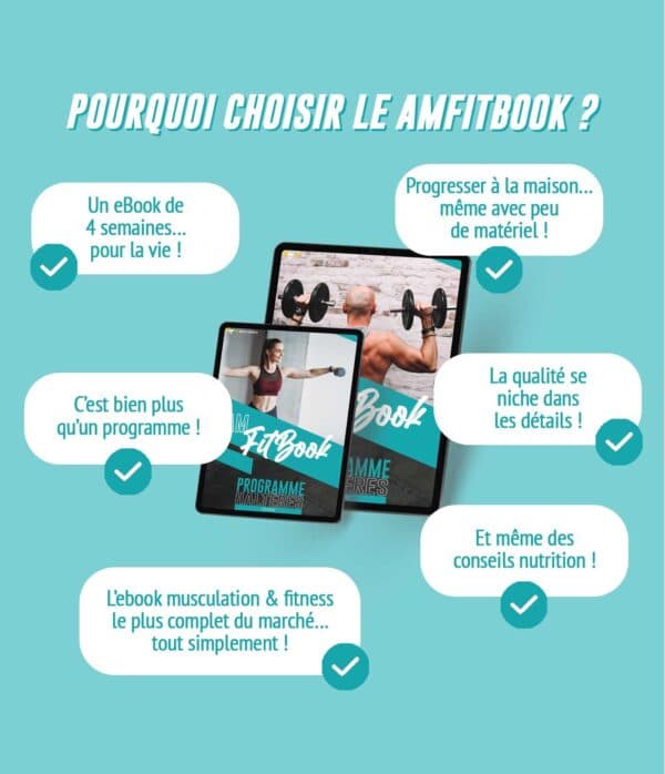 Pourquoi choisir l'eBook programme musculation haltères FitZone