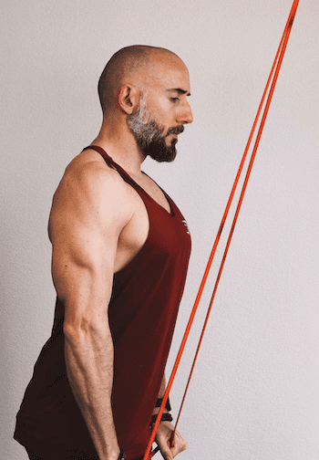 Triceps aux élastiques