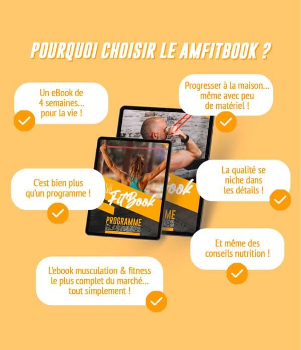 Pourquoi choisir l'eBook programme musculation aux élastiques FitZone