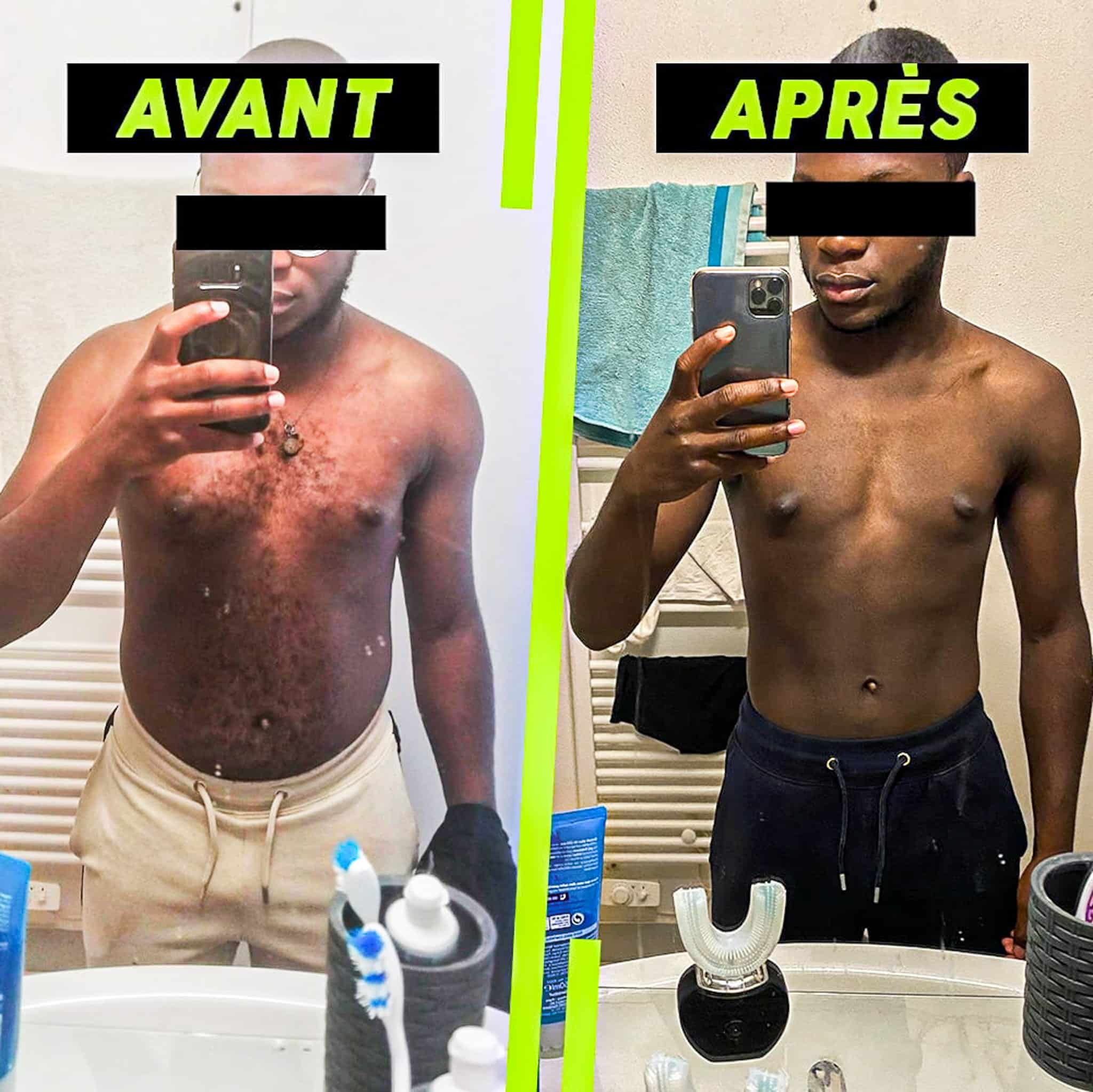 Avant-Après Fitzone Trainer