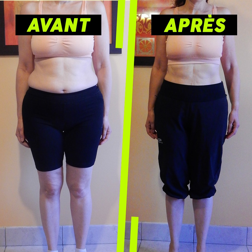 Avant après FitZone Trainer Infinity