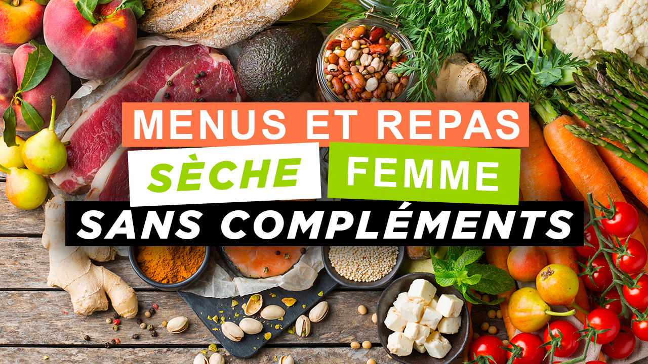 4 programmes alimentaires pour la sèche gratuits sans compléments alimentaires FitZone