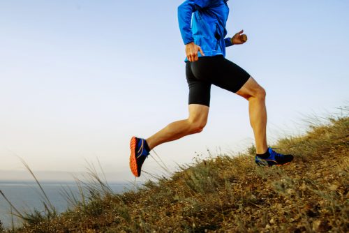 Course en montagne
